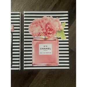 Adorable Girlie Perfume Prints Powder room dressing room
